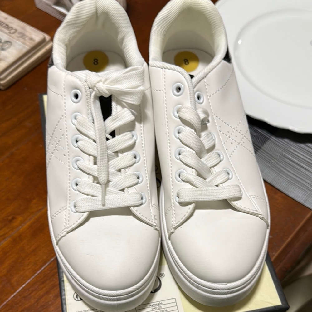 Madden Girl White Women's Sneakers